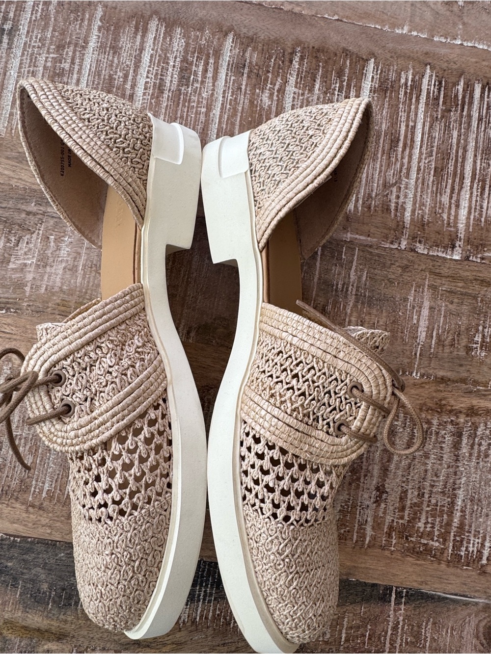 NEW Camper Raffia Iman Tan Shoes Size 41 - Picture 4 of 12